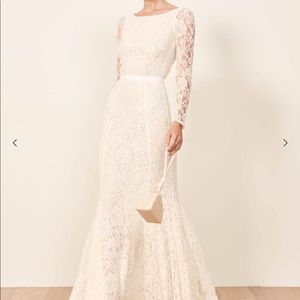 Reformation Hestia wedding dress size 0